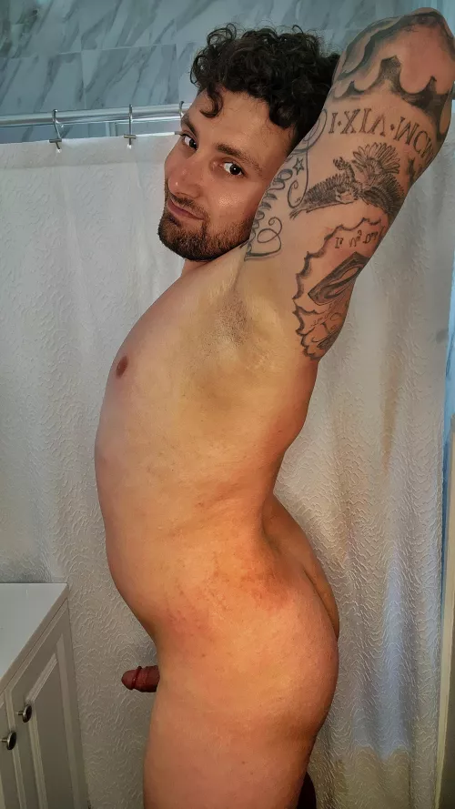 I'm ready to be bent over for you 