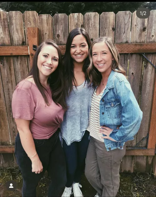 Making her friends look flat 