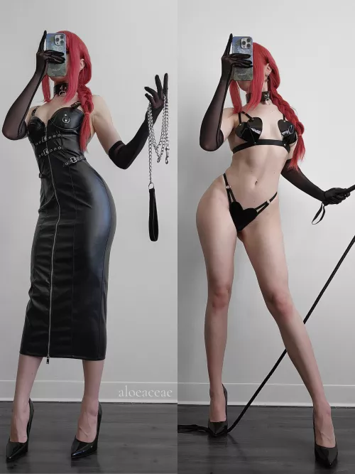 My Dominatrix Makima cosplay from Chainsaw Man 