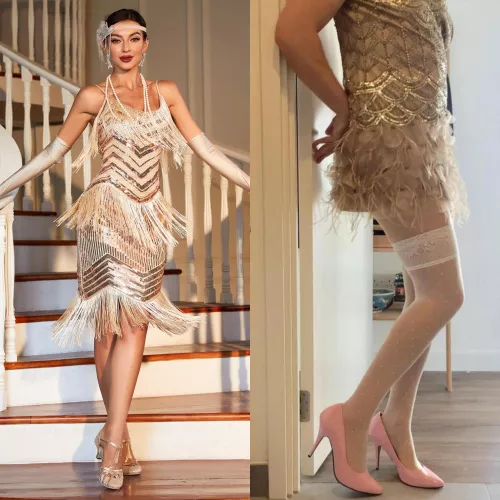 My inspiration, and my sissy version! 💕 