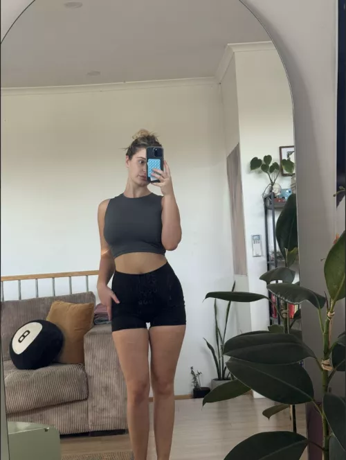 my legs are coming out good! (f)