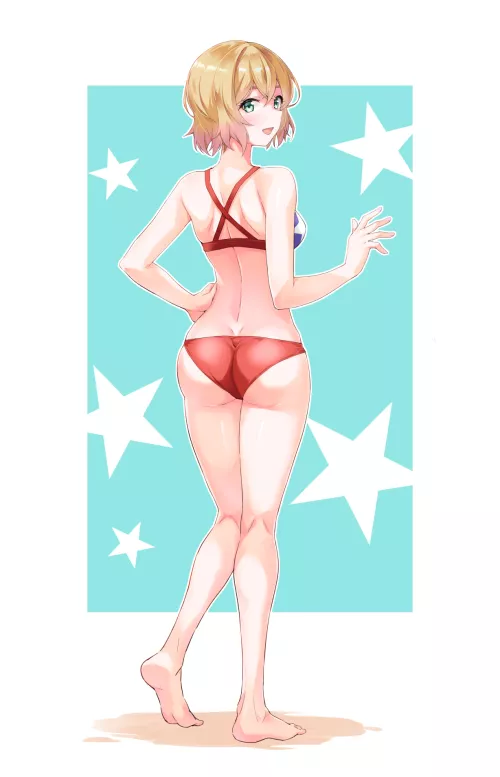 Nanami Mami Wearing Her Bikini (Rent A Girlfriend)