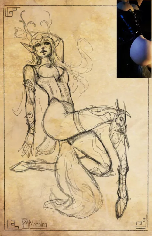 [OC] new drawing on the base of my reference incoming