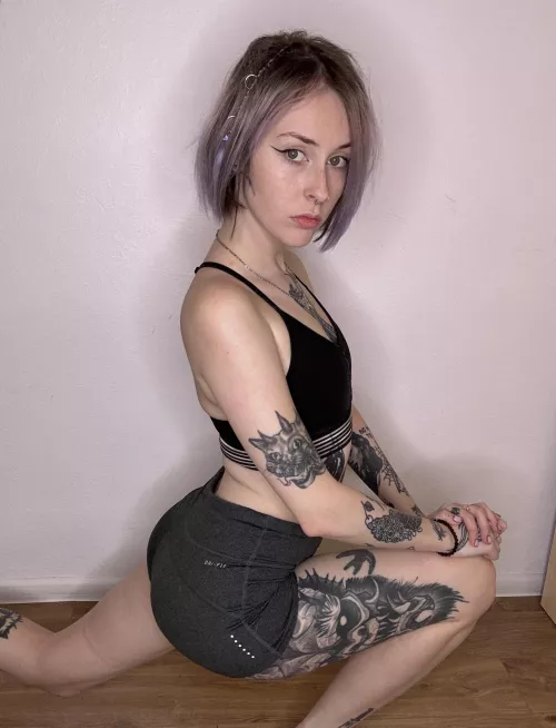 Oh, you've noticed my yoga practices