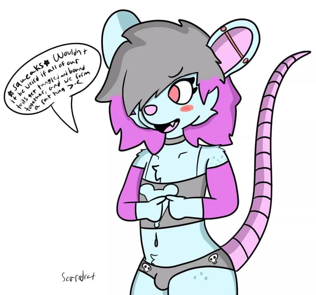 Rat king (art by me )