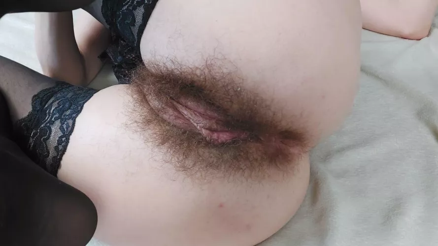 round,white and covered with hair [h]