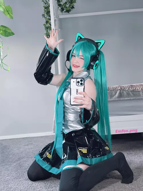 [Self] Catgirl Hatsune Miku Cosplay