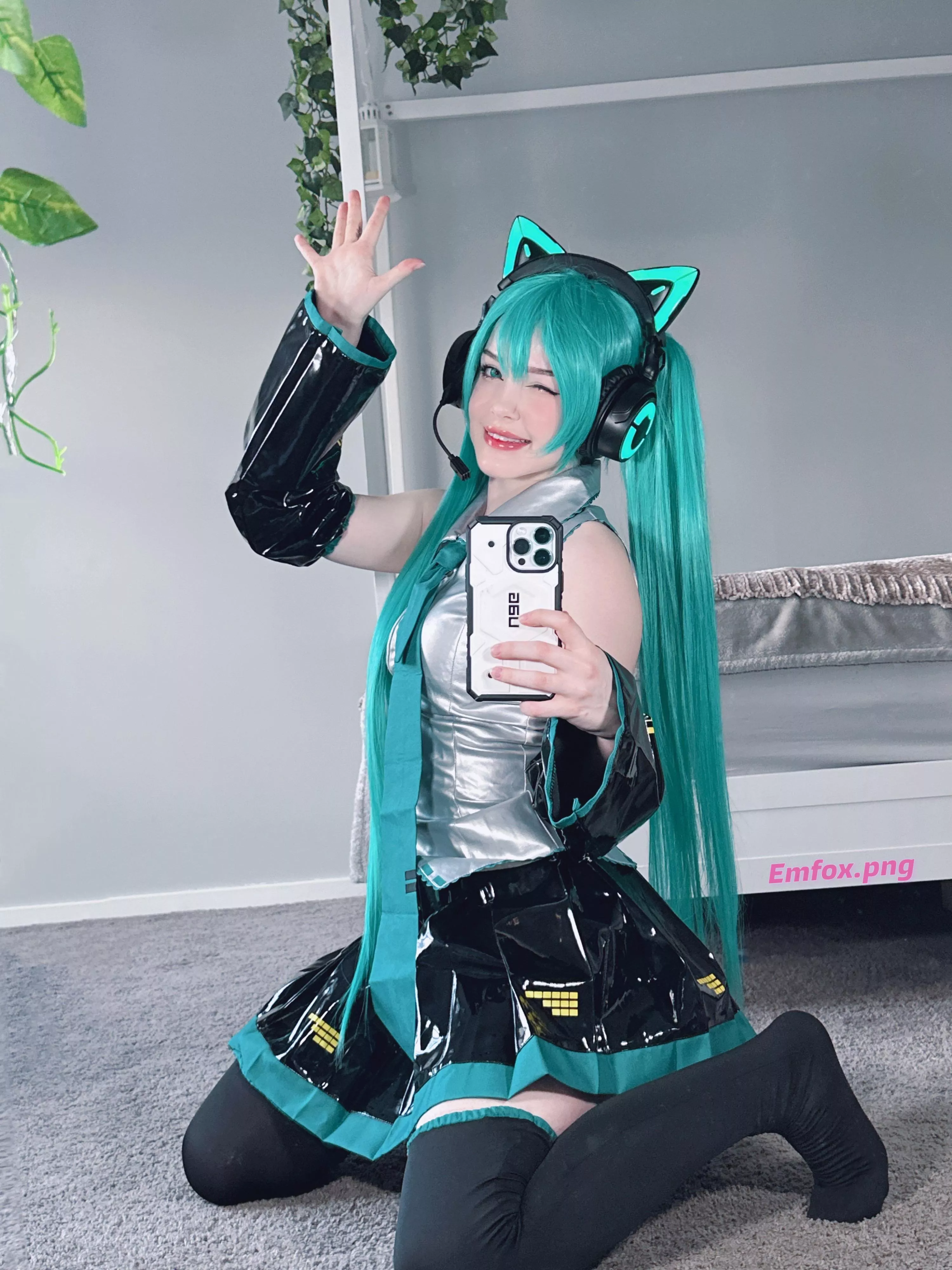 [Self] Catgirl Hatsune Miku Cosplay