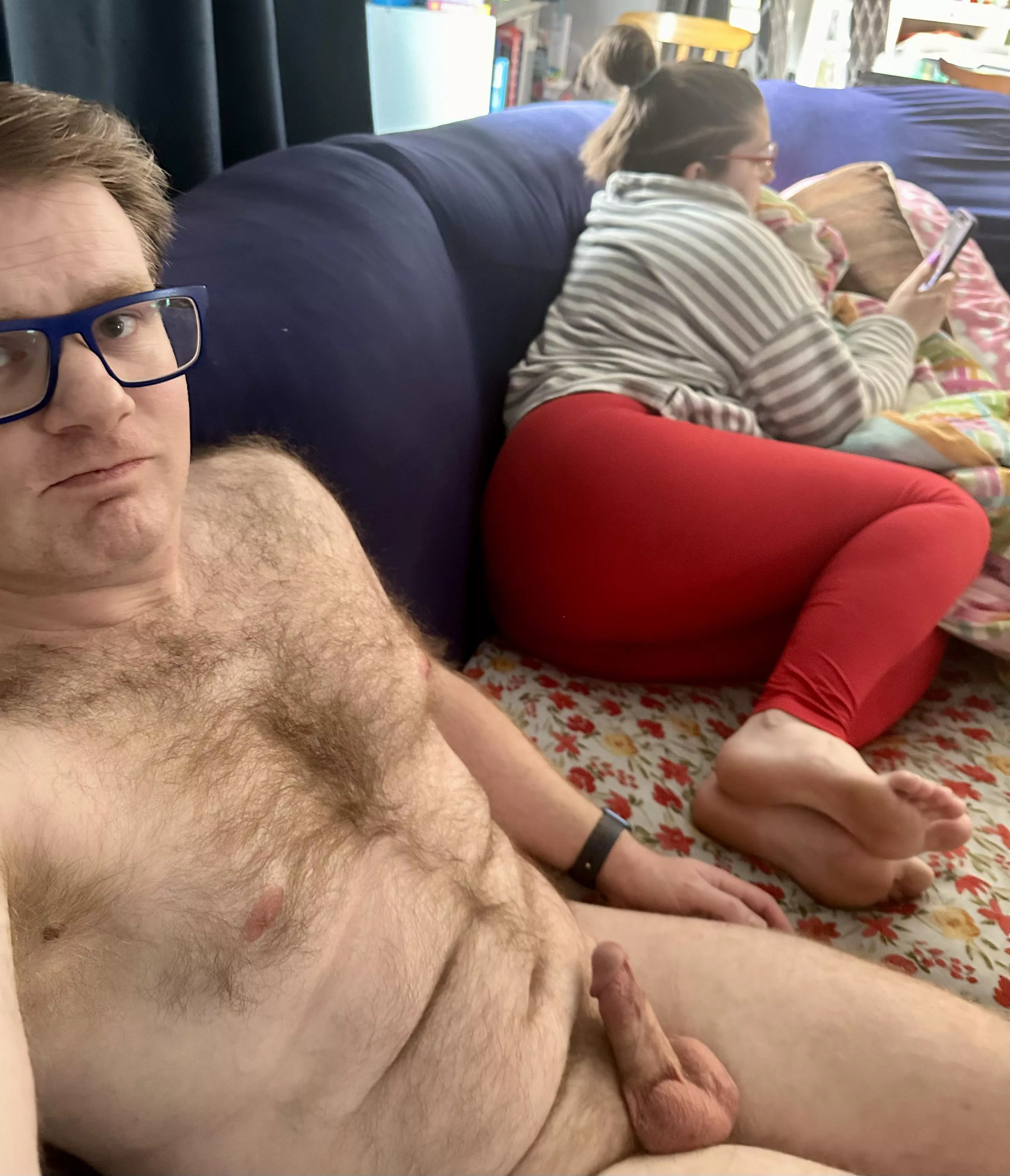 She says I’m touching myself tonight