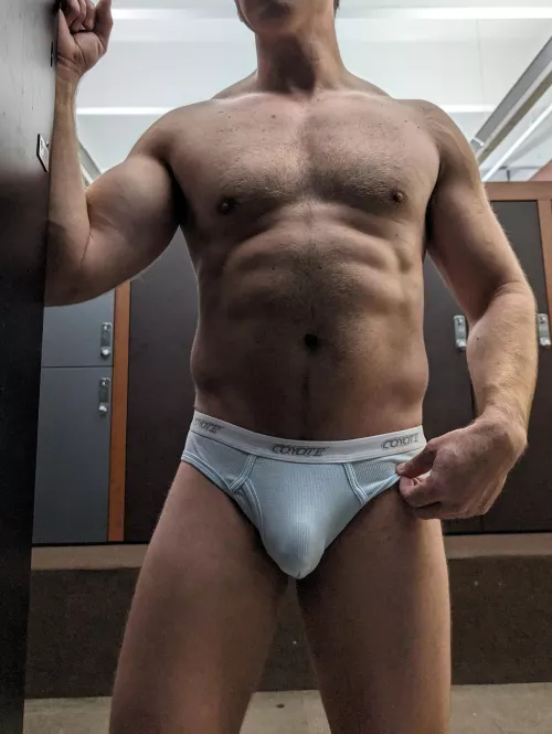 Sometimes I'm upset you're not in the locker room to see this first-hand