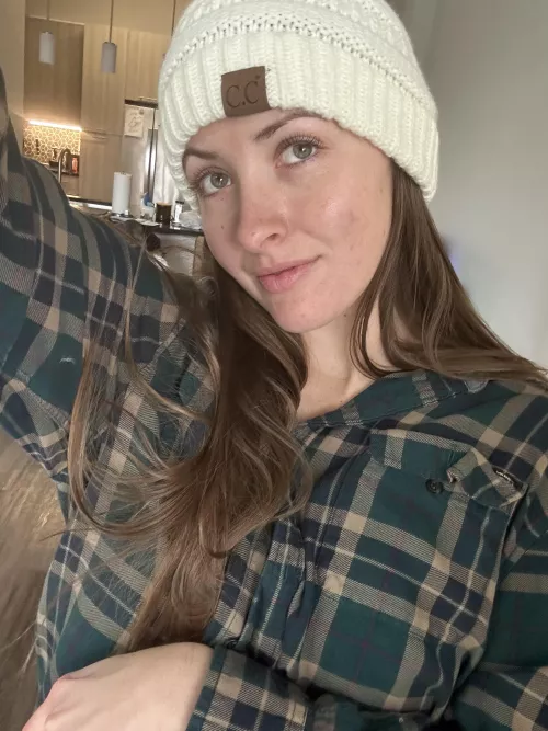 sorry, but I will be stealing your flannels when winter comes