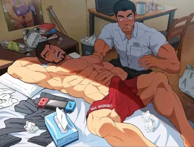 Surprise between roommates