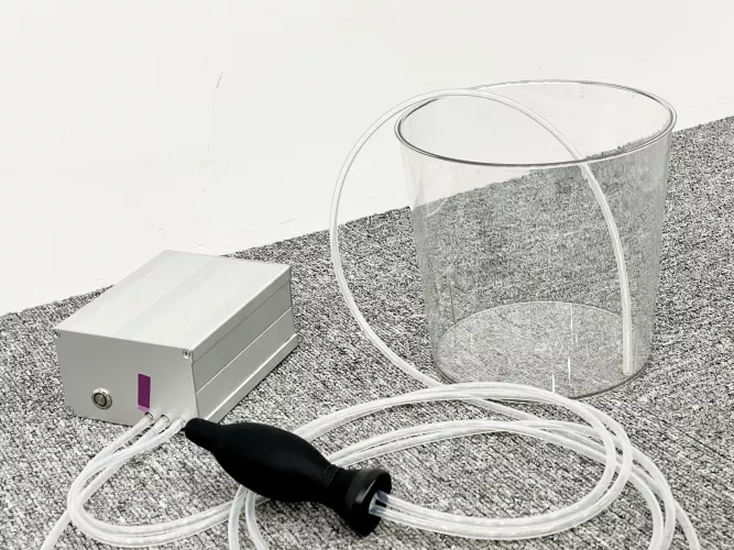 The new toy has arrived. Will it burst my liver hilus if it expands 10cm and then fills it with water?