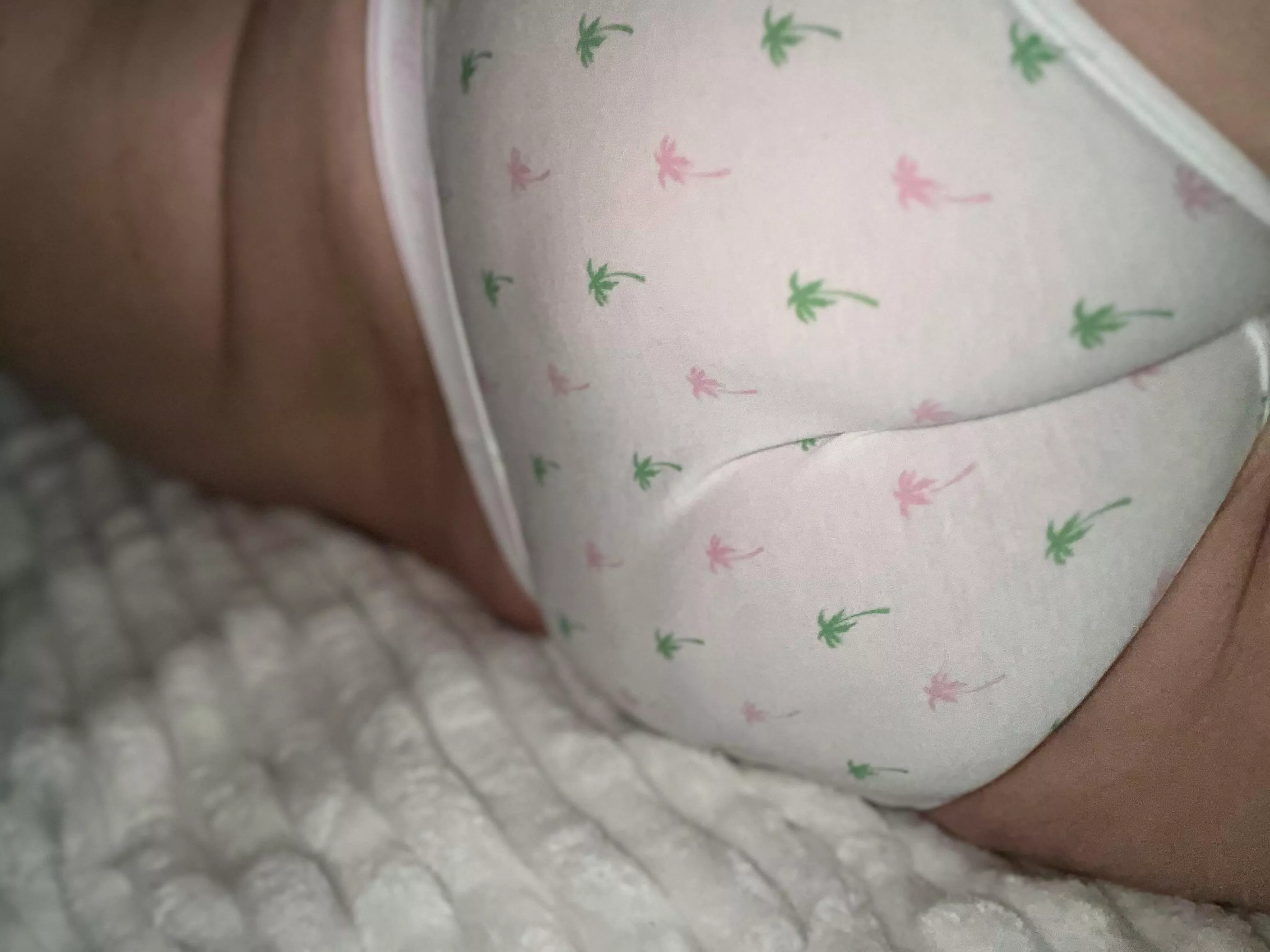 The way my butt eats the panties 