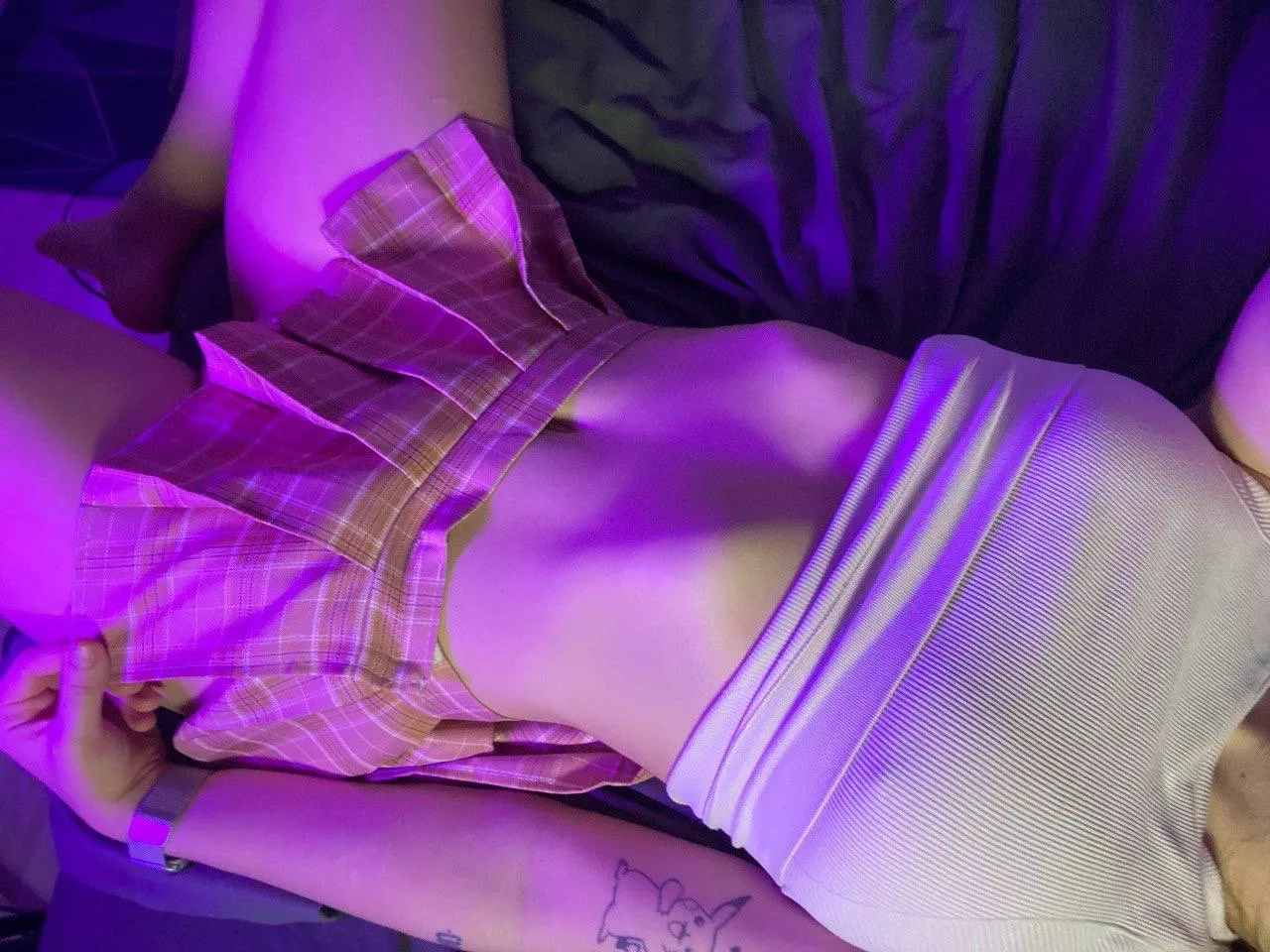 There must be your cum on my skinny ribcages