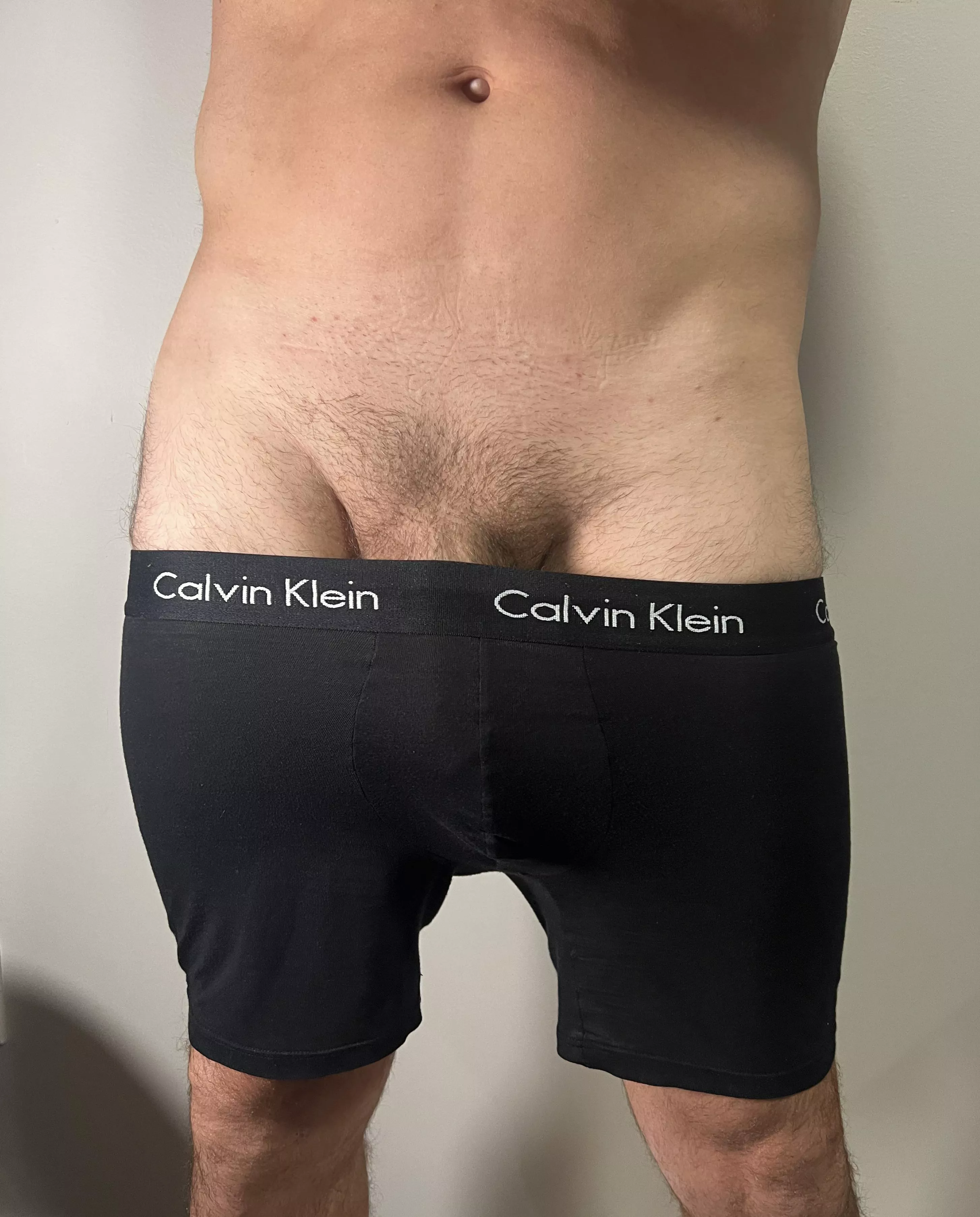 These Calvin’s are a bit revealing today 