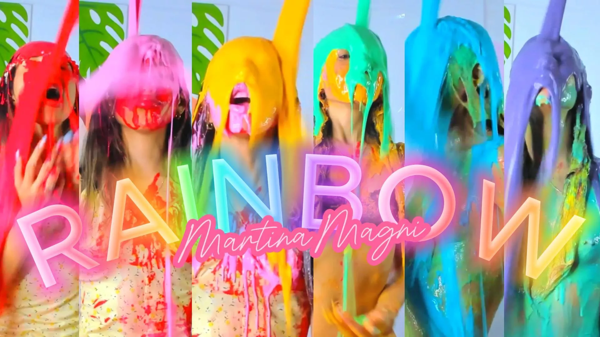 To discover my favorite slime color, I had to make a big mess with all the rainbow slimes. You have to see this!