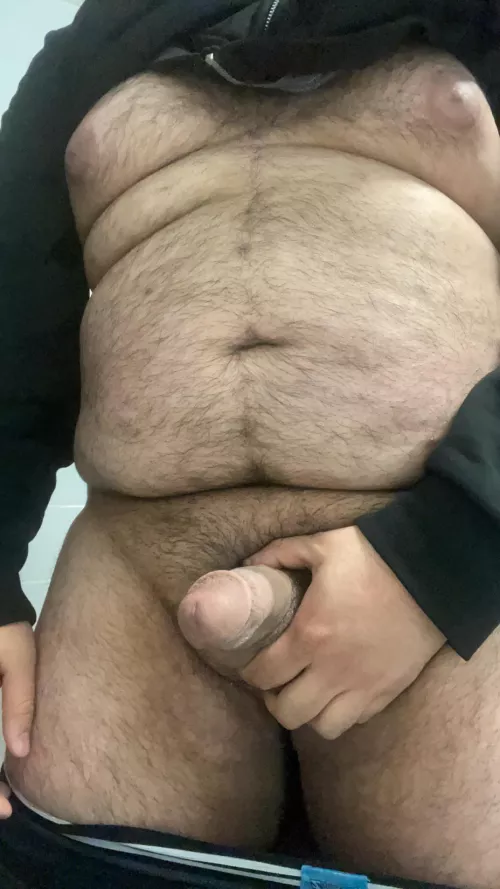 U see me in the work washroom like this.. what are you doing next? 😉