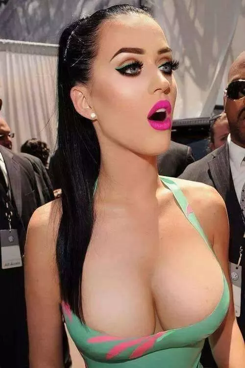 What are the perviest things you'd do to bimbo Katy?