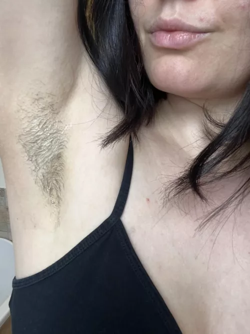 What happens when I show off my sweaty stubble? 