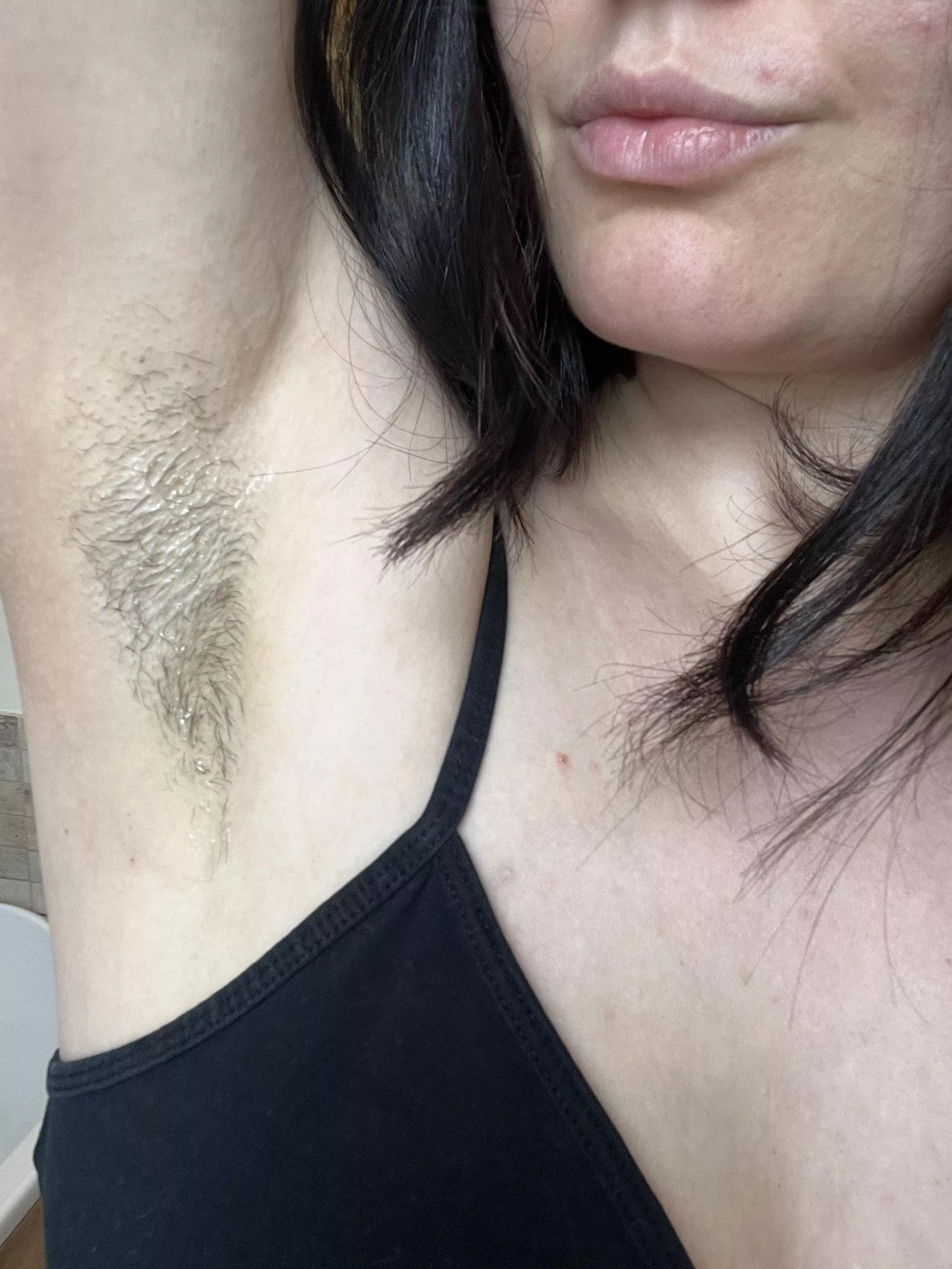 What happens when I show off my sweaty stubble? 