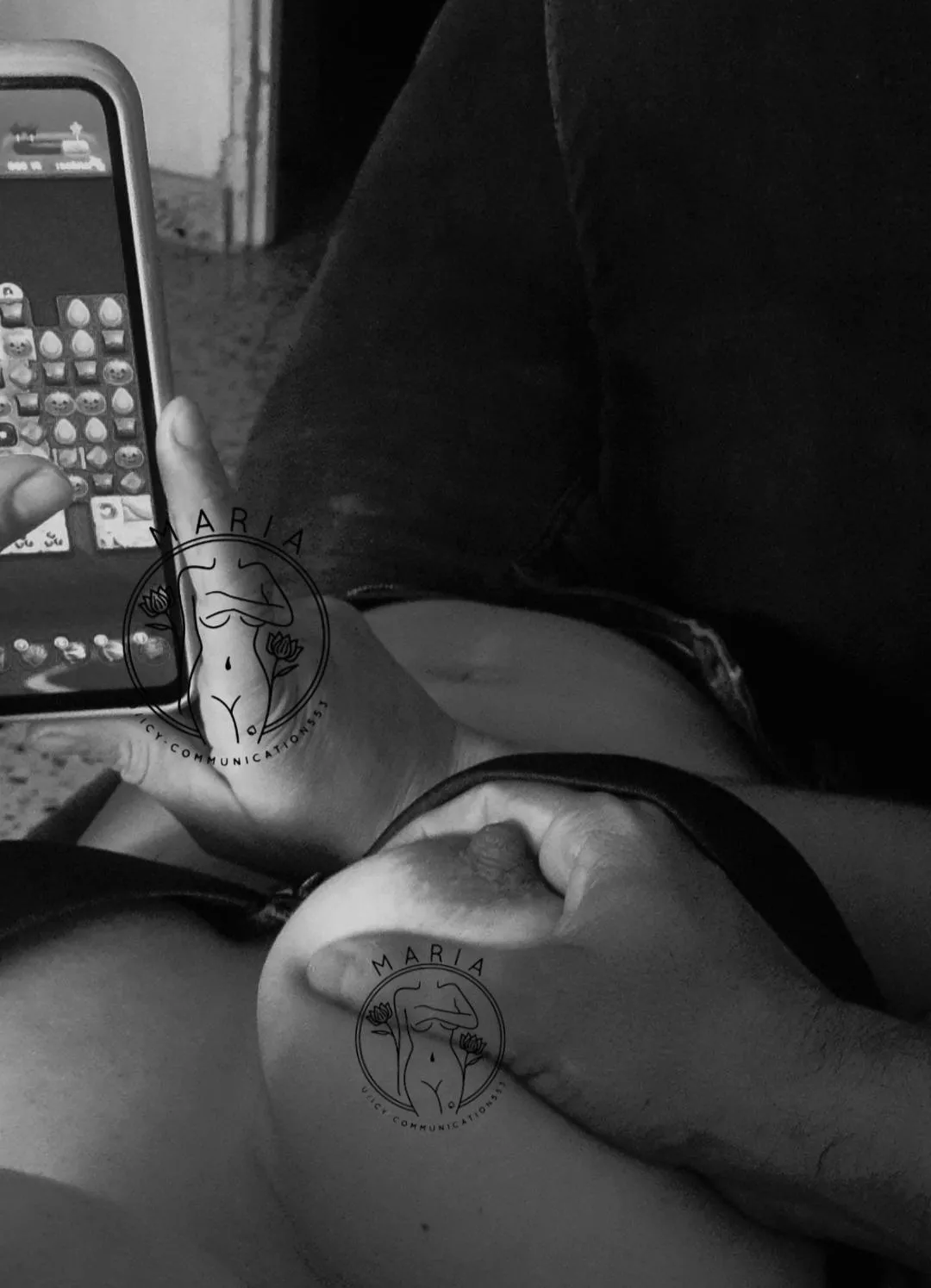 You can squeeze mine, but not while playing game (f)