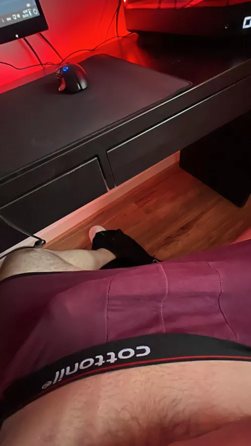 You can start kissing it 