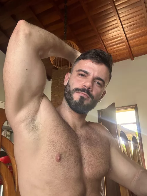 A face of someone who just woke up and need some tender