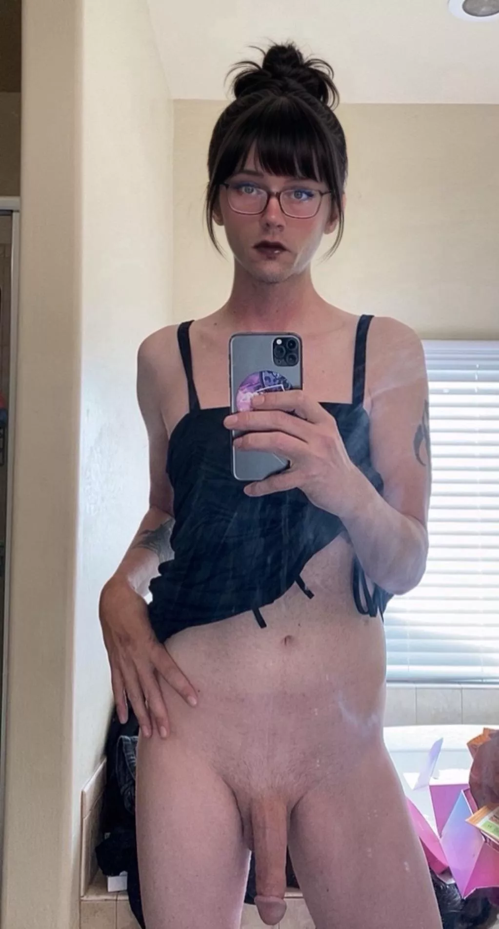 Am I your type? Sorry about my dirty mirror 