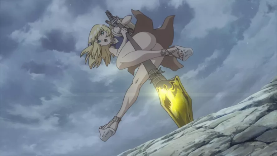 Aren't anime angles a bit weird? [Dr. Stone season 1]