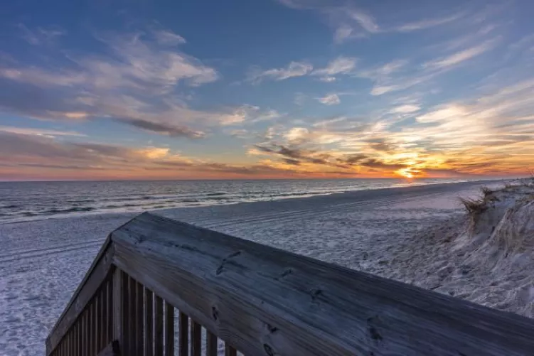 Beach for the evening lovers.