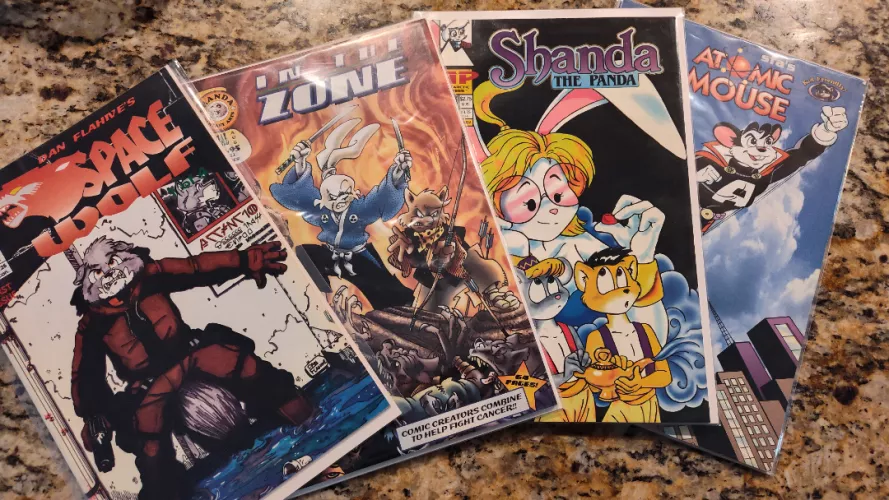 Bought some Furry comics recently!