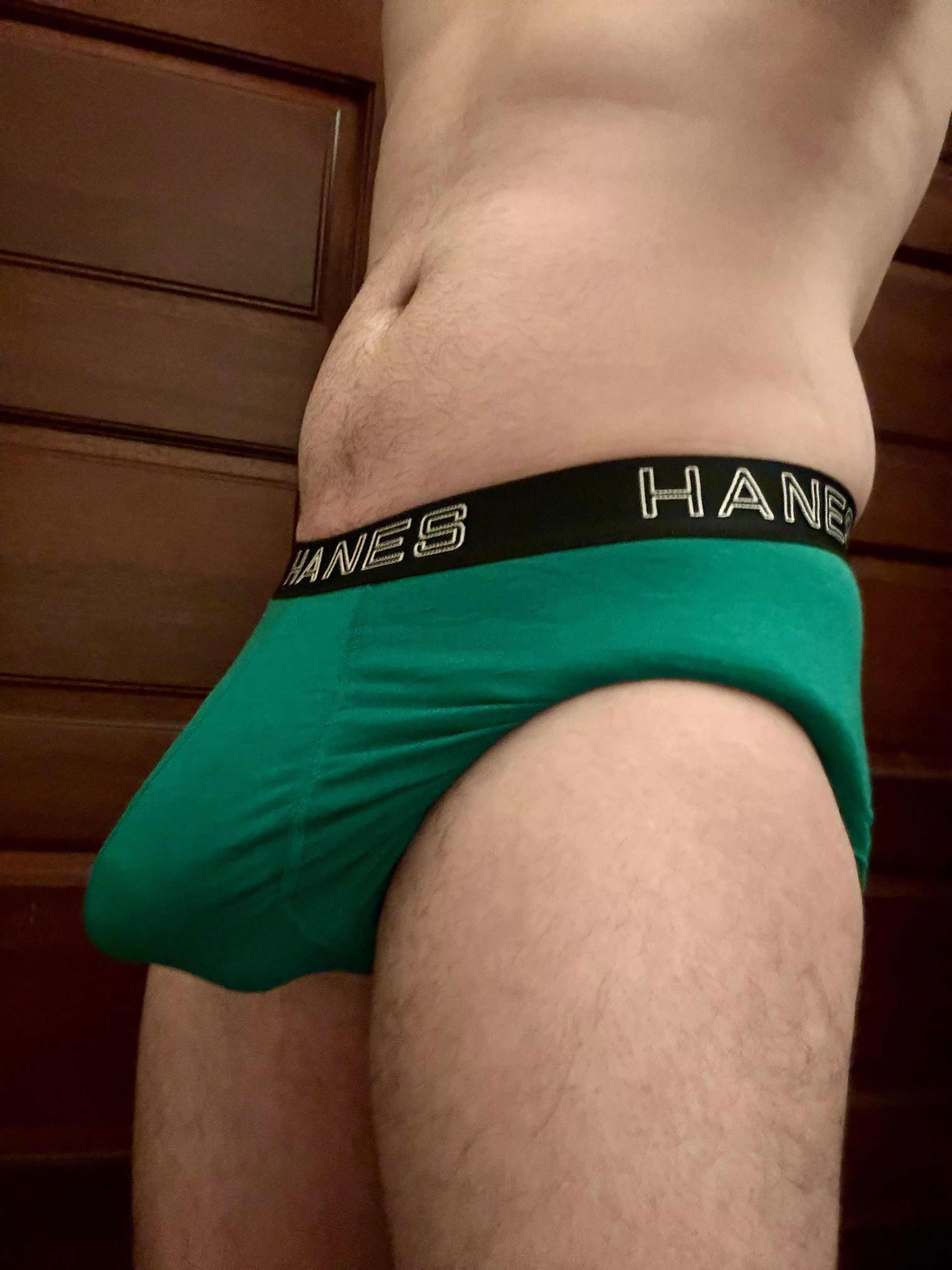 Bulging in my hanes 