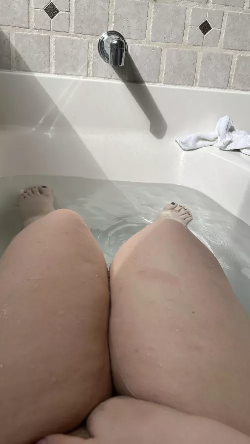 edging in the bath