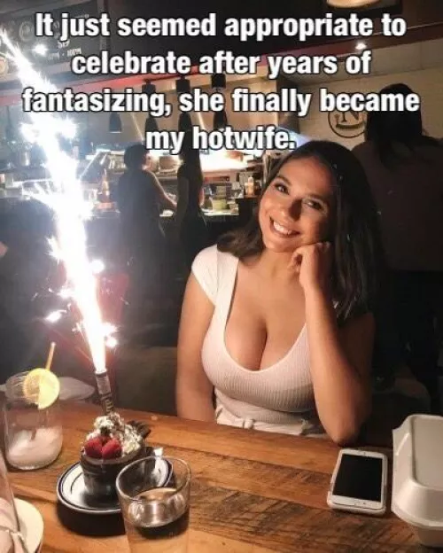 Finally became hot wife