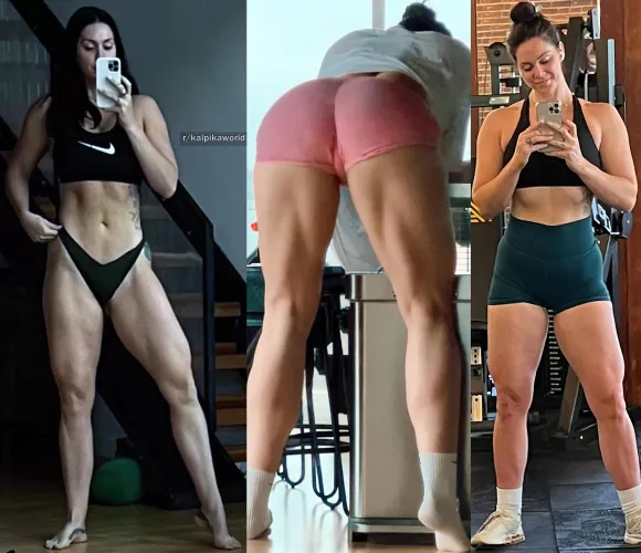 Fit Goddess Alison Tyler sexy selfies after workout