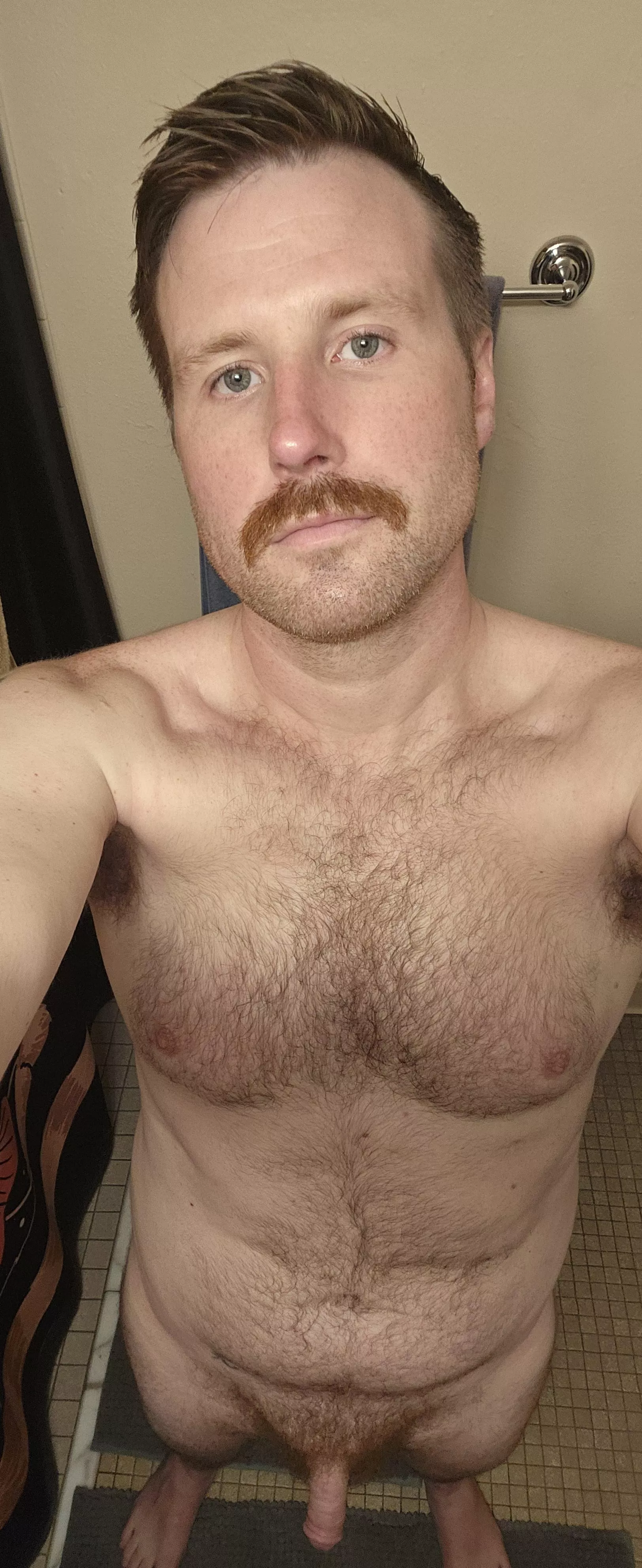 Fresh out the shower! 