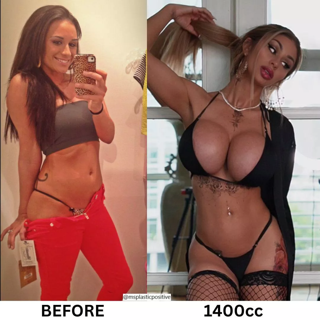 From cute girl to sexy bimbo