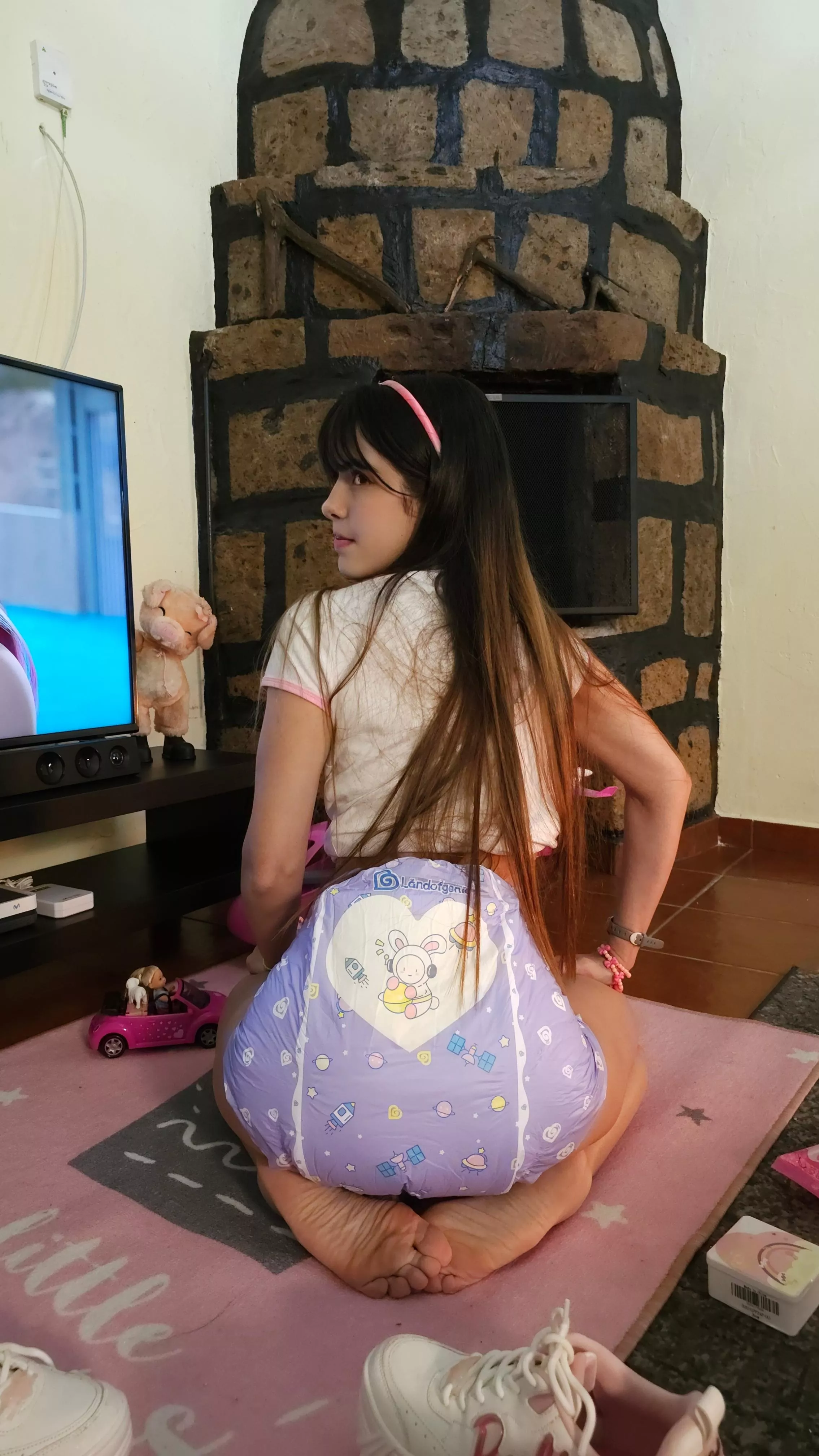 Got ABDL diapers!!! They're from Land Of Genie💜✨️