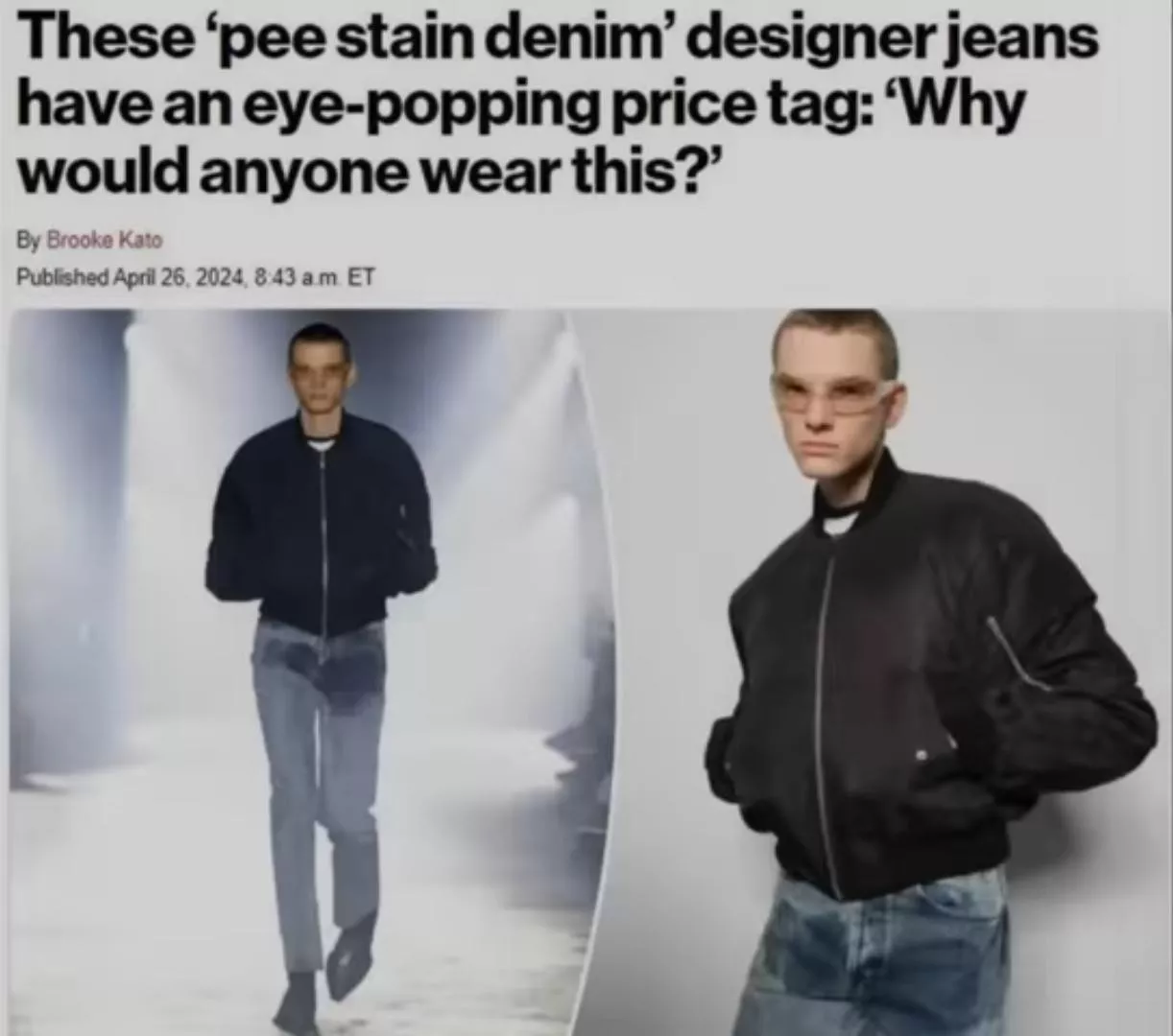 Great new excuse when someone leaks in public.