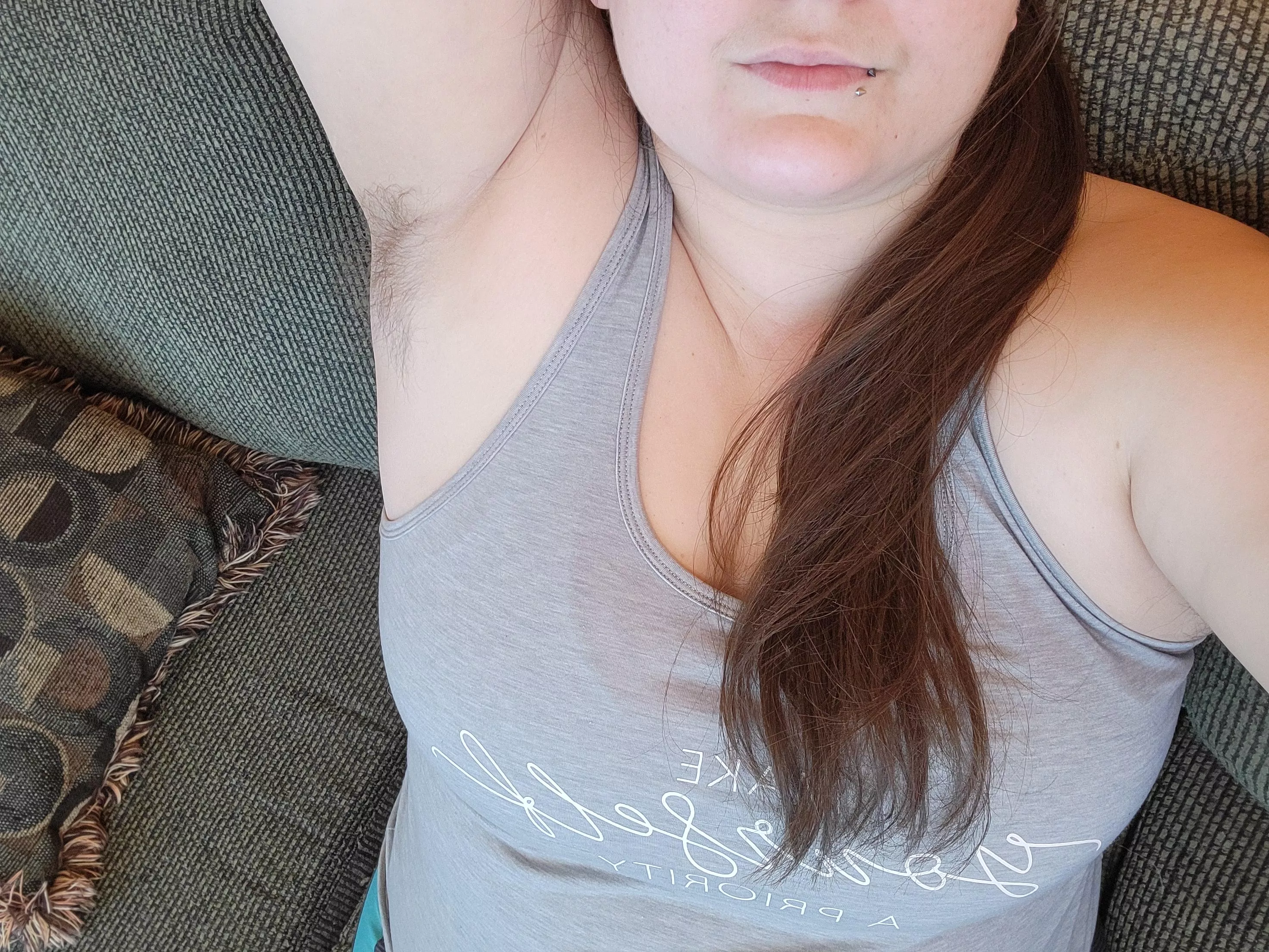 haven't shaved my arm pits in over a year 