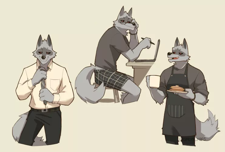 He is definitely dad/husband material (greyy_arts) 