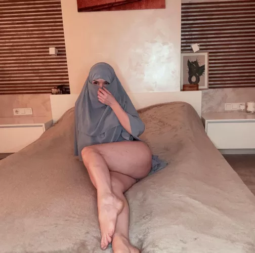 He won't know unless you tell him, so get into bed