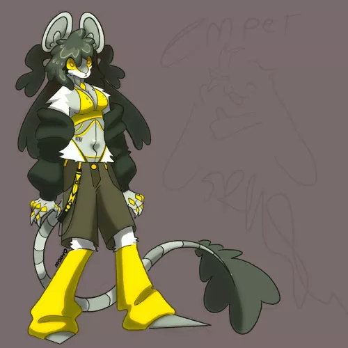 Here’s a robot mouse girl