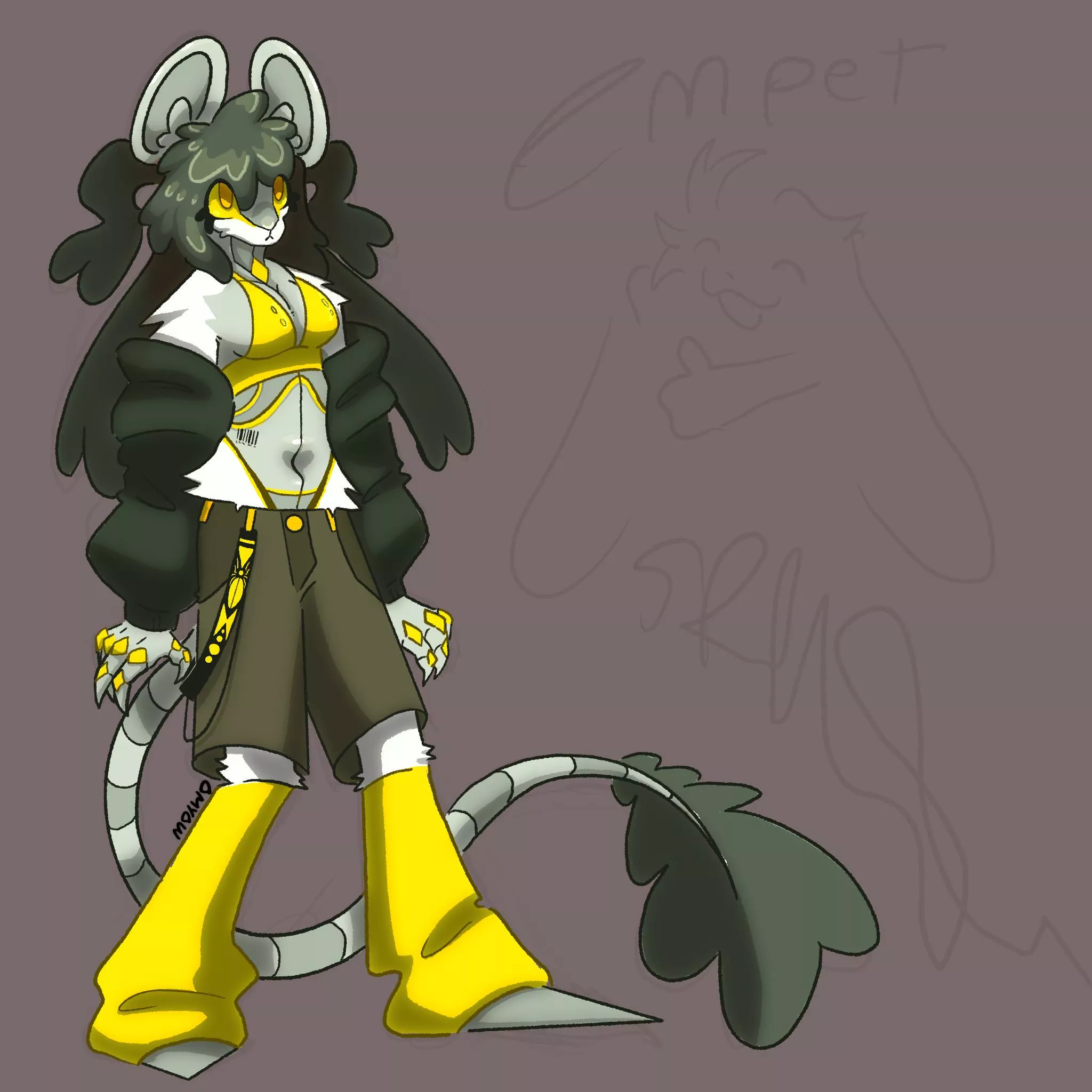 Here’s a robot mouse girl