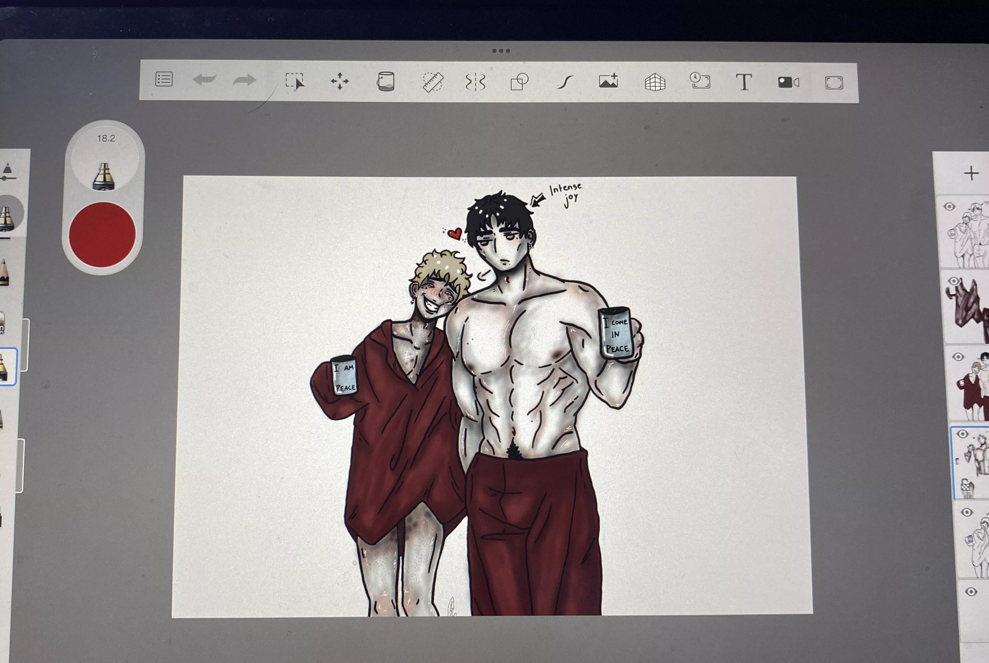 I just love these two 🥹