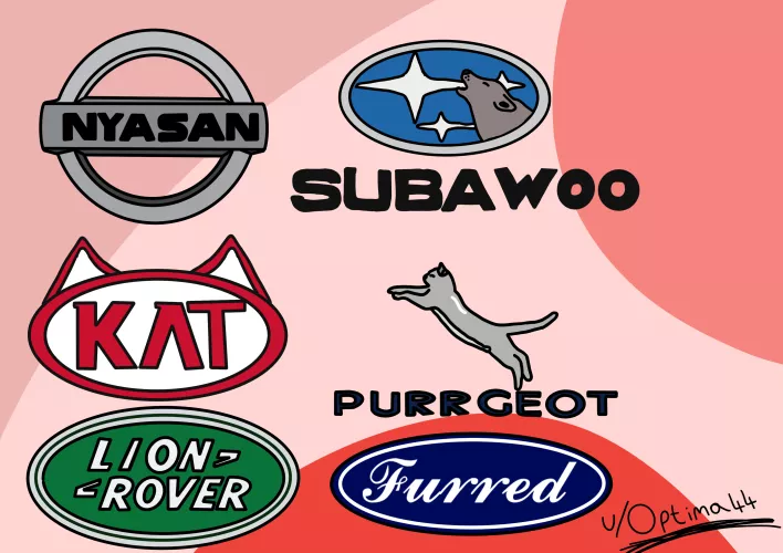 I made some furry car brands, i'm very proud of it