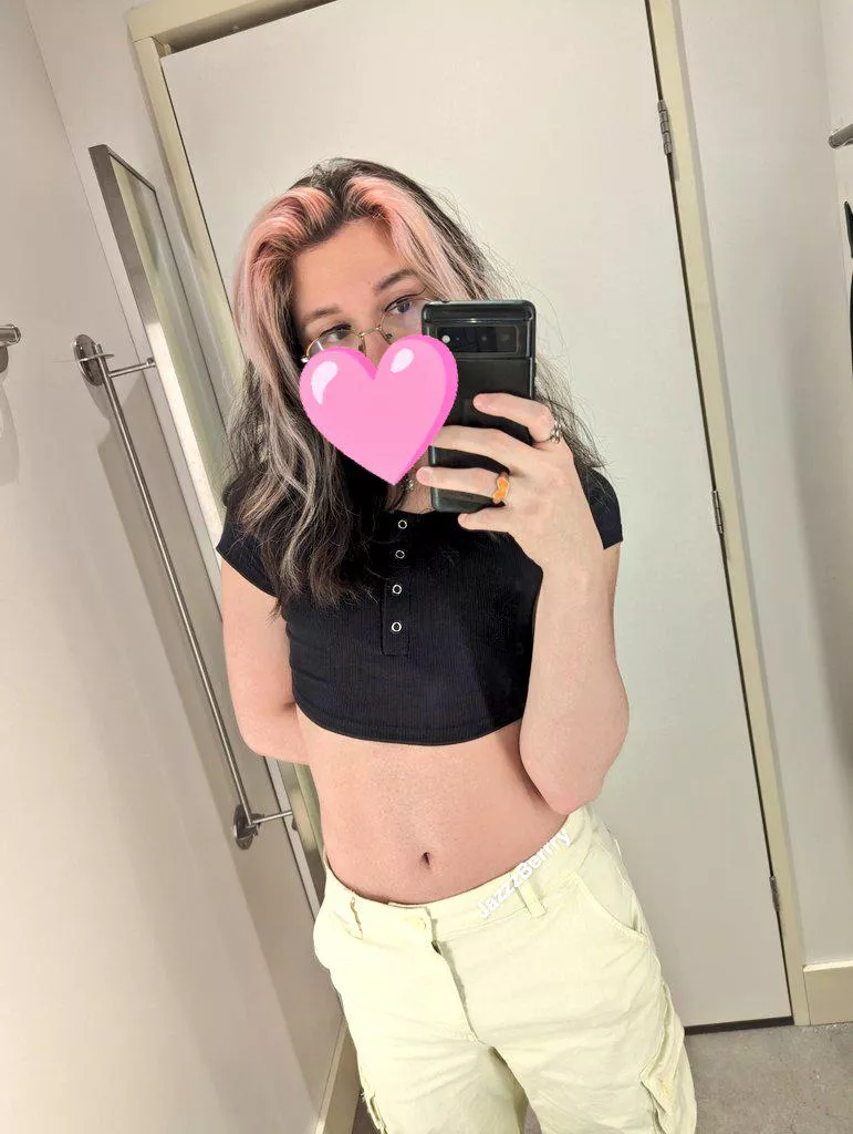 I think I look girly 