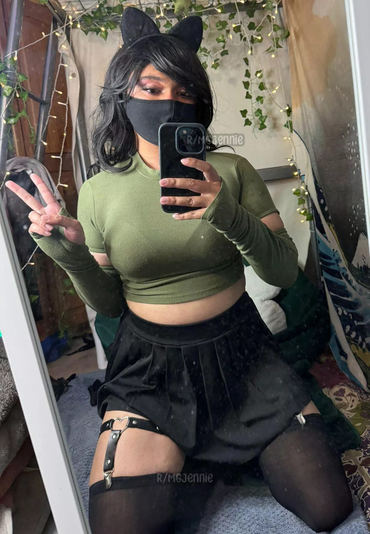 I think I look pretty cute in this outfit :)