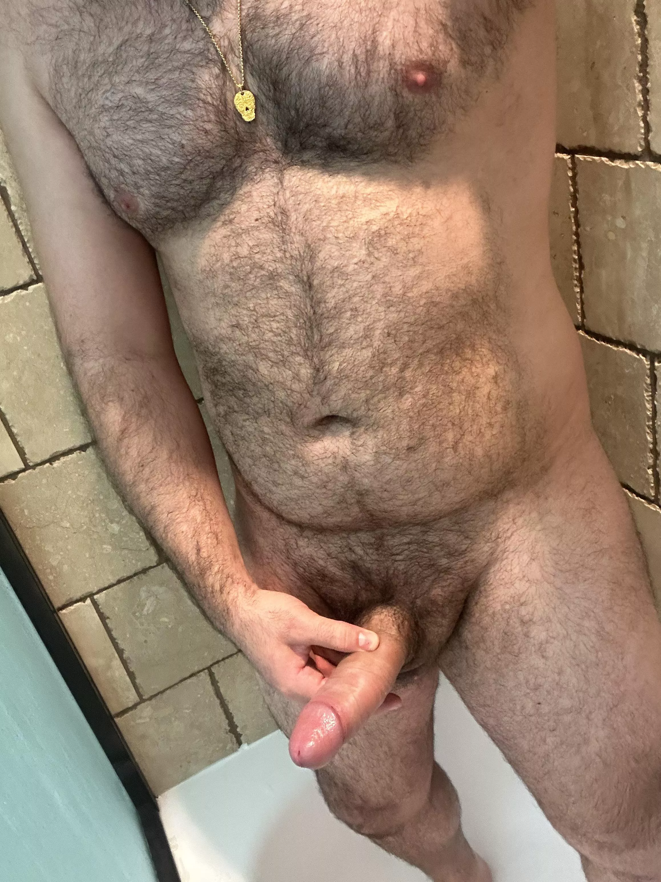 I was feeling horny in the shower